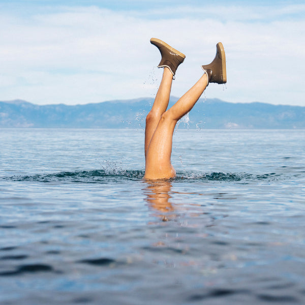 Rooted Brown 6 in Deck Boot