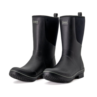 Pitch black 12 in Deck Boots